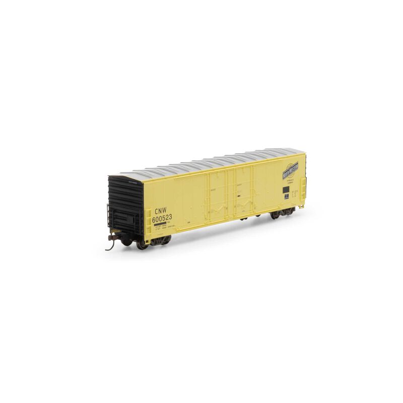 Athearn HO RTR 50' Evans DD Plug Box, C&NW #600523 - ATH67945