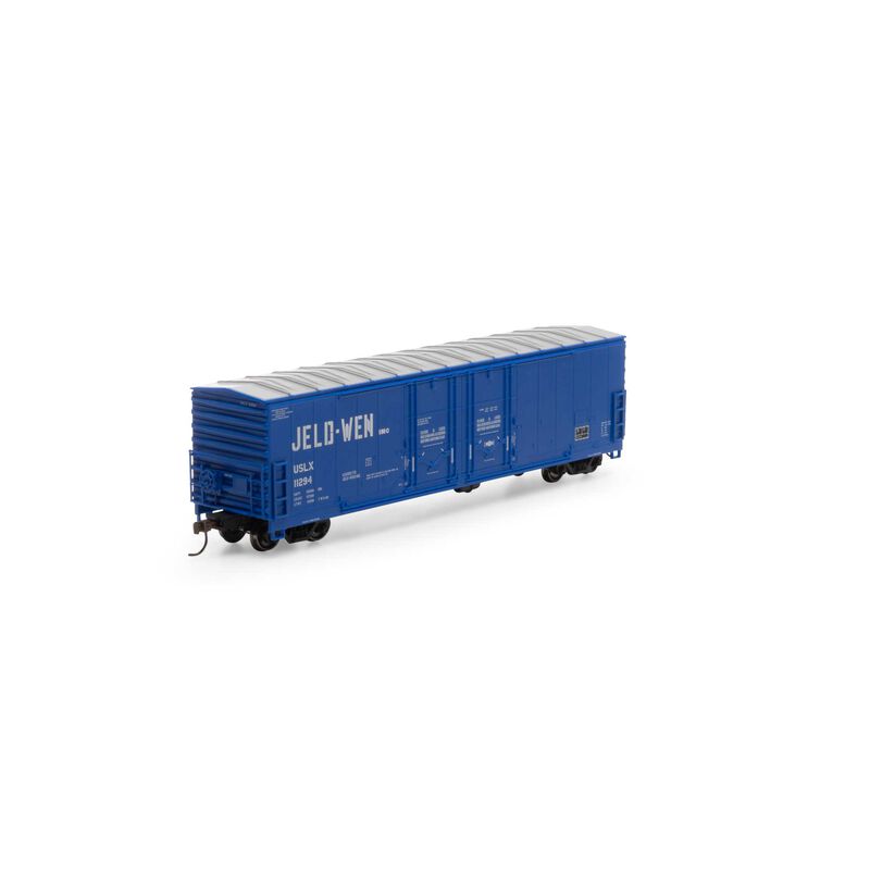Athearn HO RTR 50' Evans DD Plug Box, USLX Jeld-Wen #11294 - ATH67954