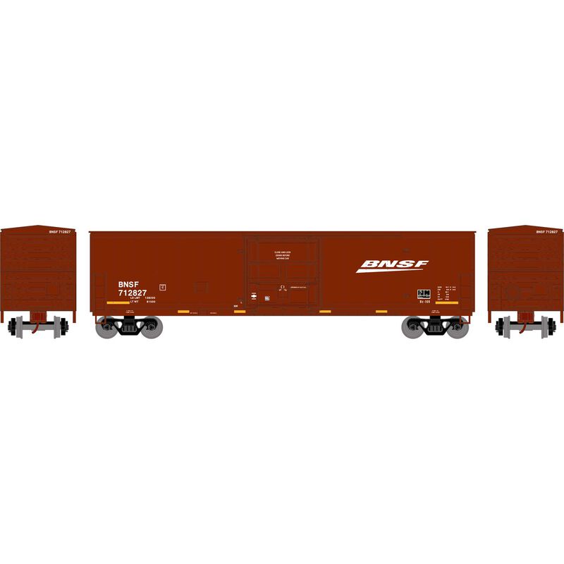 HO 50' Superior Plug Box, BNSF #712827