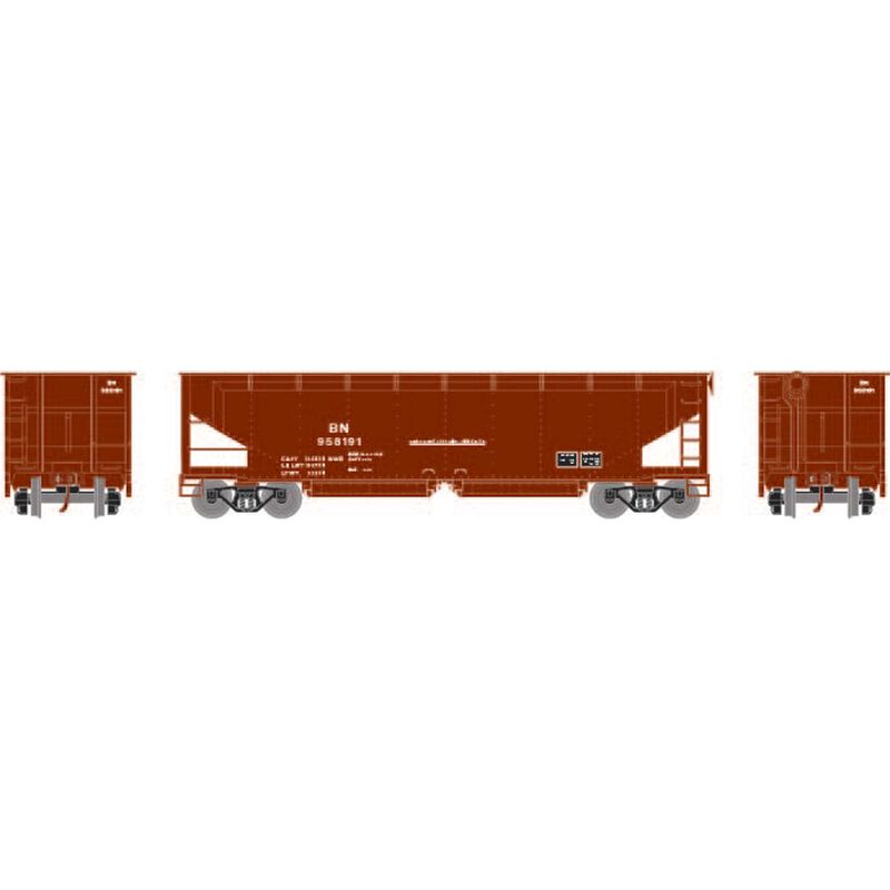 Athearn HO RTR 40' Offset Ballast Hopper w/Load,BN #958191 - ATH7082