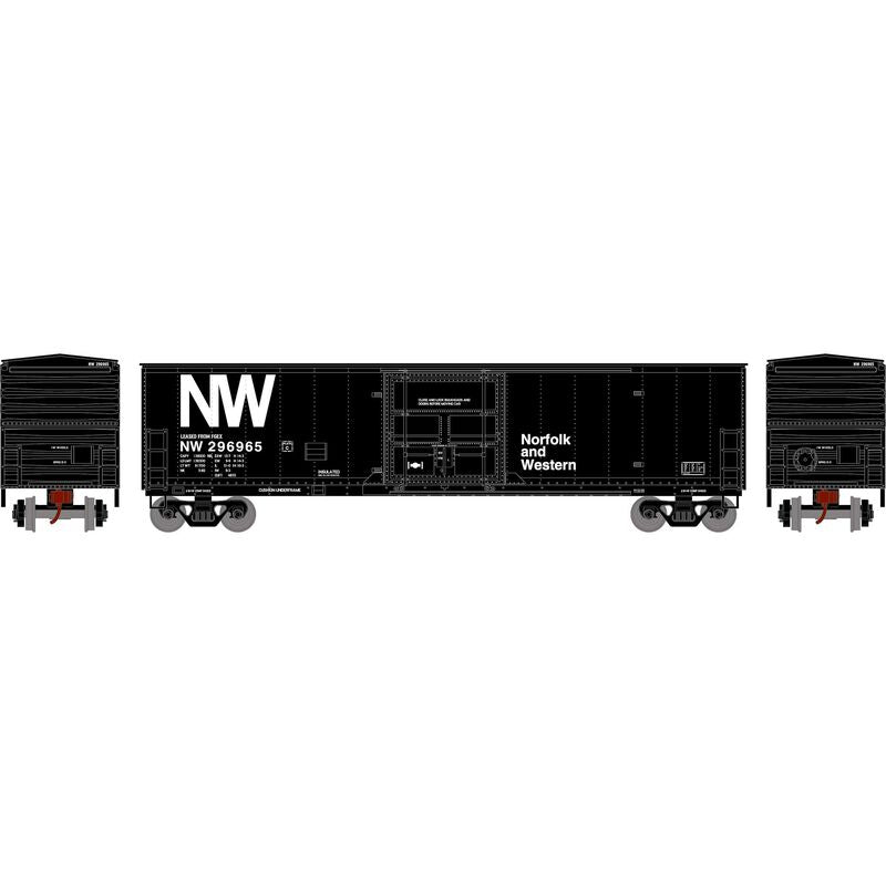 HO 50' Superior Plug Box, N&W #296965