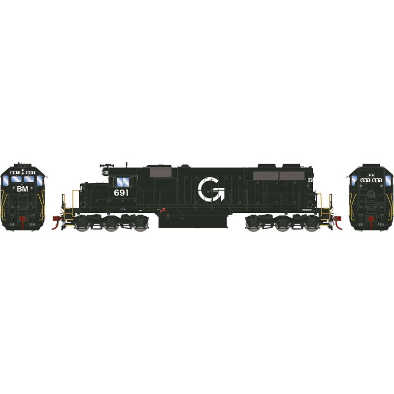 Athearn HO RTR SD39, B&M #691 - ATH71494