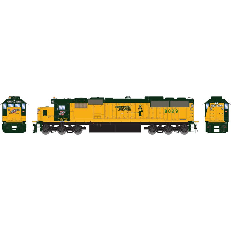 Athearn HO RTR SD60 w/DCC & Sound, C&NW/OLS #8029 - ATH72138