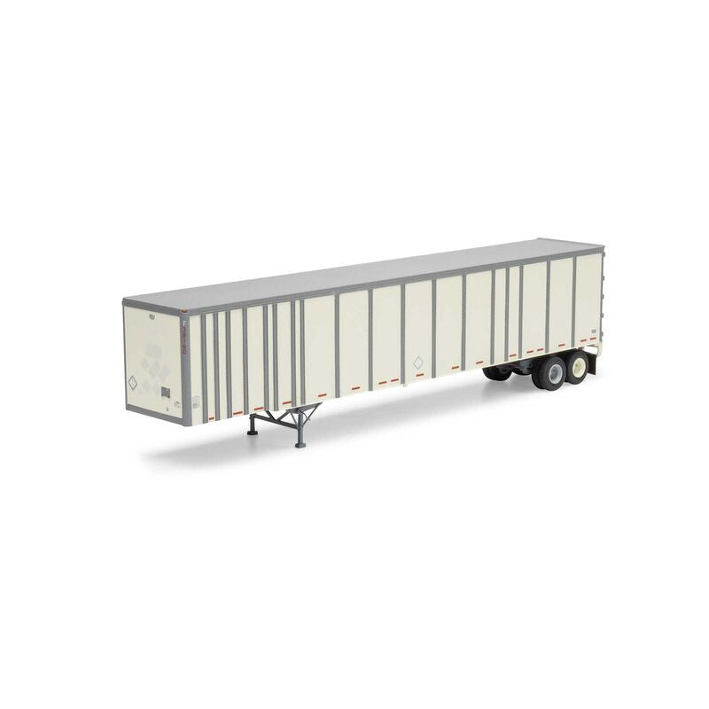 Athearn HO 53' Wabash Plate Trailer, Dirksen #57025