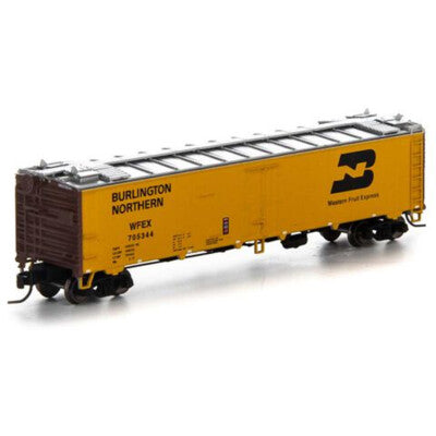 Athearn N 50' Ice Bunker Reefer, WFE/BN #705357 - ATH7297