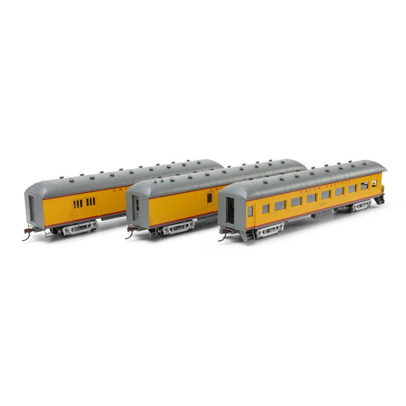 Athearn HO RTR Arch Roof Set, UP (3)