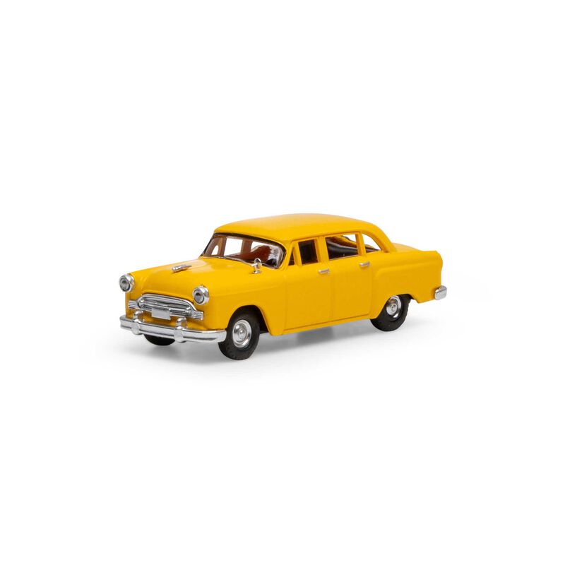 HO RTR 1950s Sedan, Yellow