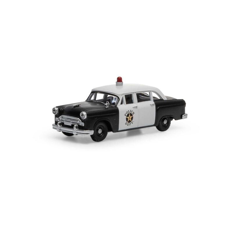 HO RTR 1950's Sedan, Police