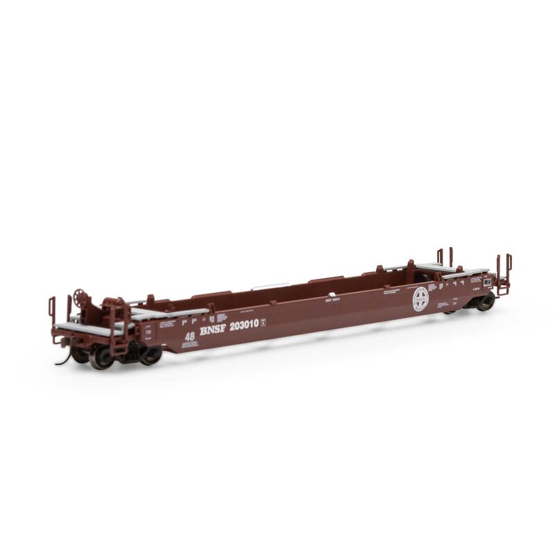 Athearn HO RTR 48' Husky Stack Well, BNSF #203010 - ATH7430