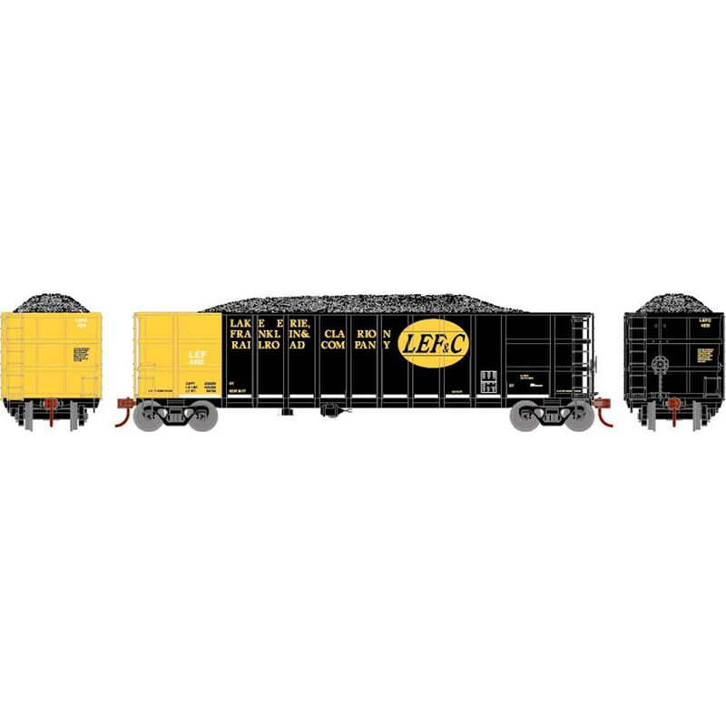 Athearn HO RTR Thrall High Side Gondola w/Load,LEF&C #4501 - ATH7483