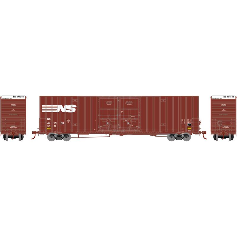 Athearn HO RTR 60' Gunderson Box, NS #471308 - ATH75308