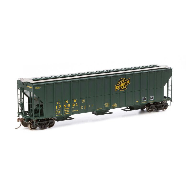 Athearn HO RTR FMC 4700 Covered Hopper, C&NW #178621 - ATH81559