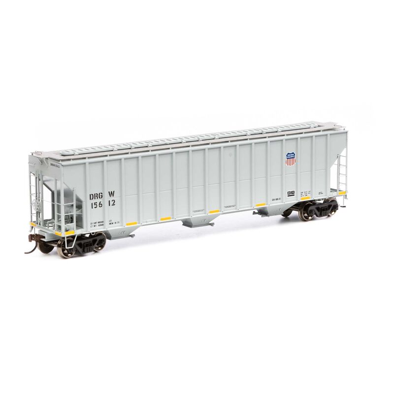 Athearn HO RTR FMC 4700 Covered Hopper, UP/D&RGW #15612 - ATH81565