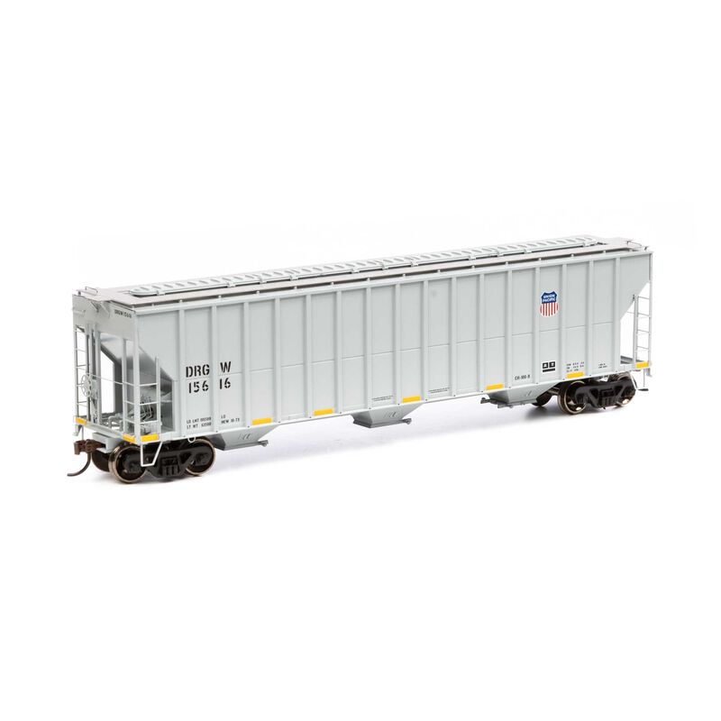 Athearn HO RTR FMC 4700 Covered Hopper, UP/D&RGW #15616 - ATH81566