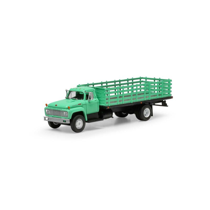 Athearn HO Ford F-850 Stakebed, Teal