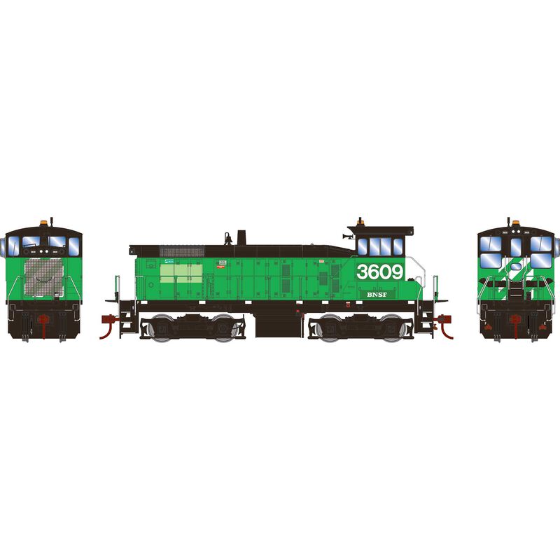 HO SW1000, BNSF #3609