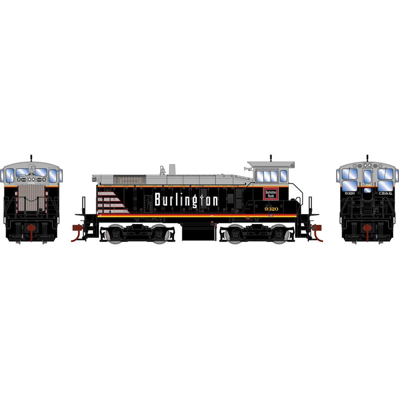 HO SW1000, CB&Q #9320