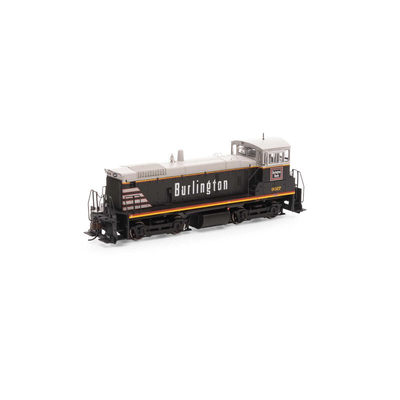 HO SW1000 w/DCC & Sound, CB&Q #9317