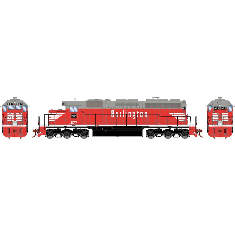 HO SD40, Colorado & Southern #877