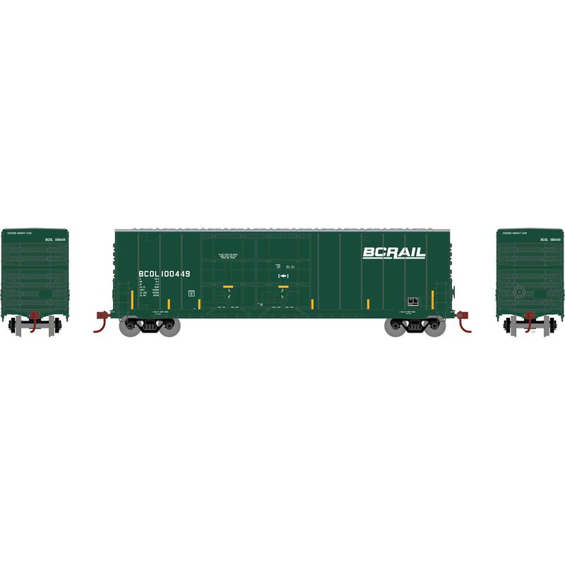 Athearn - HO High-Cube DD Plug Box, BCOL #100449 - ATH88207