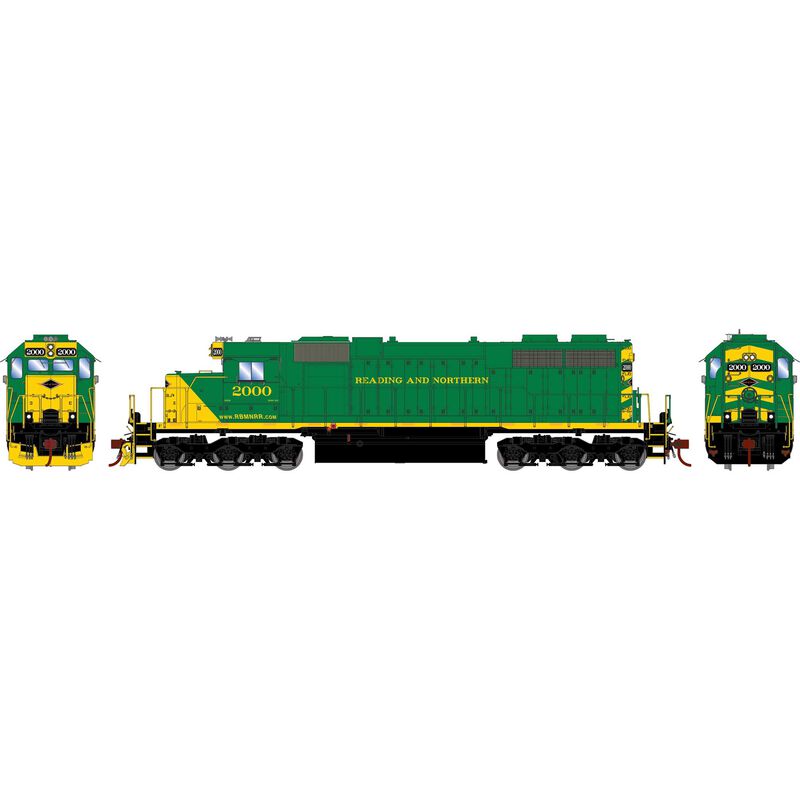 Athearn HO RTR SD38 w/DCC & Sound, RBMN #2000