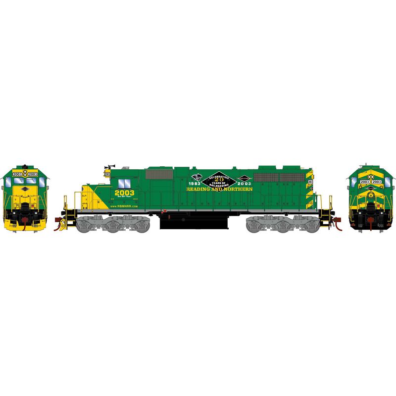 Athearn HO RTR SD38 w/DCC & Sound, RBMN #2003