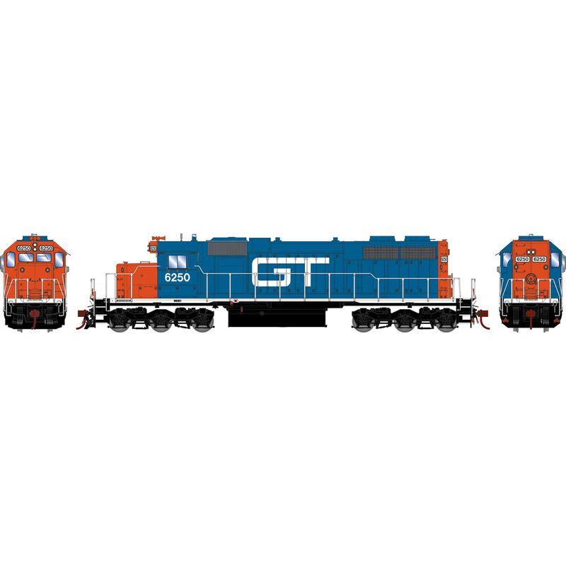 Athearn HO RTR SD38 w/DCC& Sound, GTW #6250