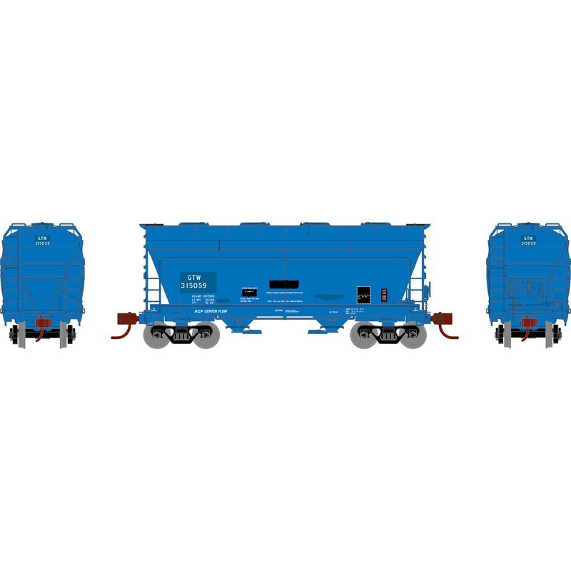 Athearn HO RTR ACF 2970 Cover Hopper, GT&W #315059 - ATH93454