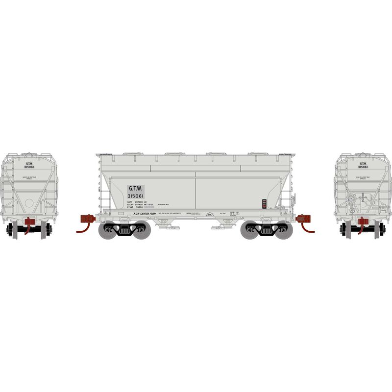 Athearn HO RTR ACF 2970 Cover Hopper, GT&W #315061 - ATH93455