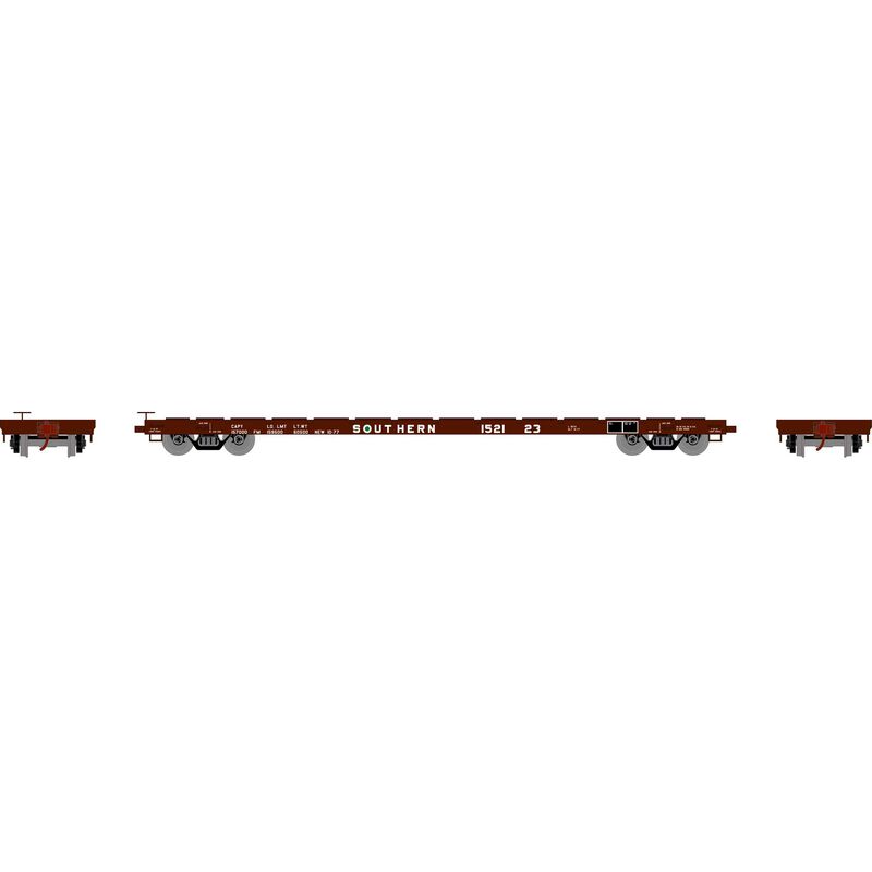 Athearn HO RTR 60' Flat Car, SOU #152123 - ATH97084