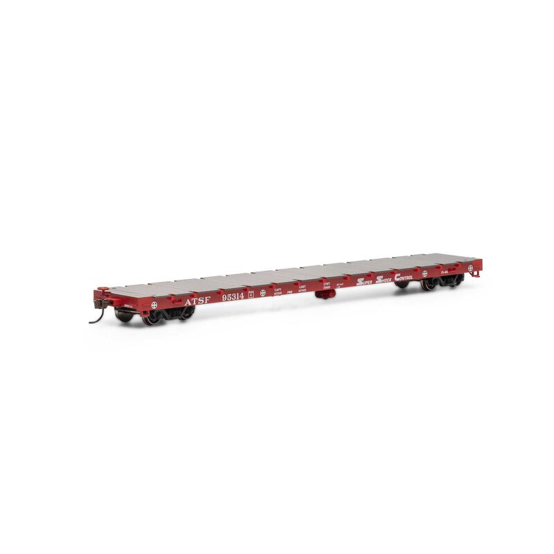 HO RTR 60' Flat, SF #95314