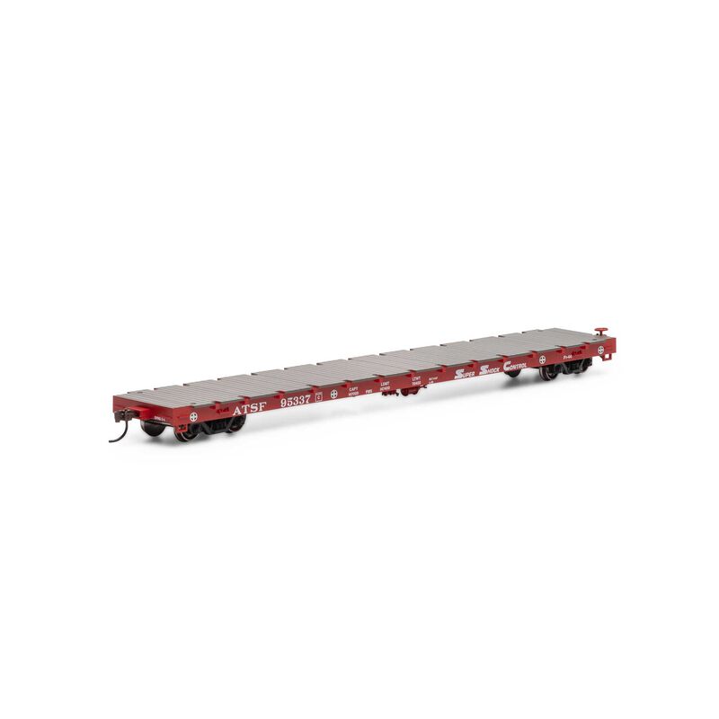 HO RTR 60' Flat, SF #95337