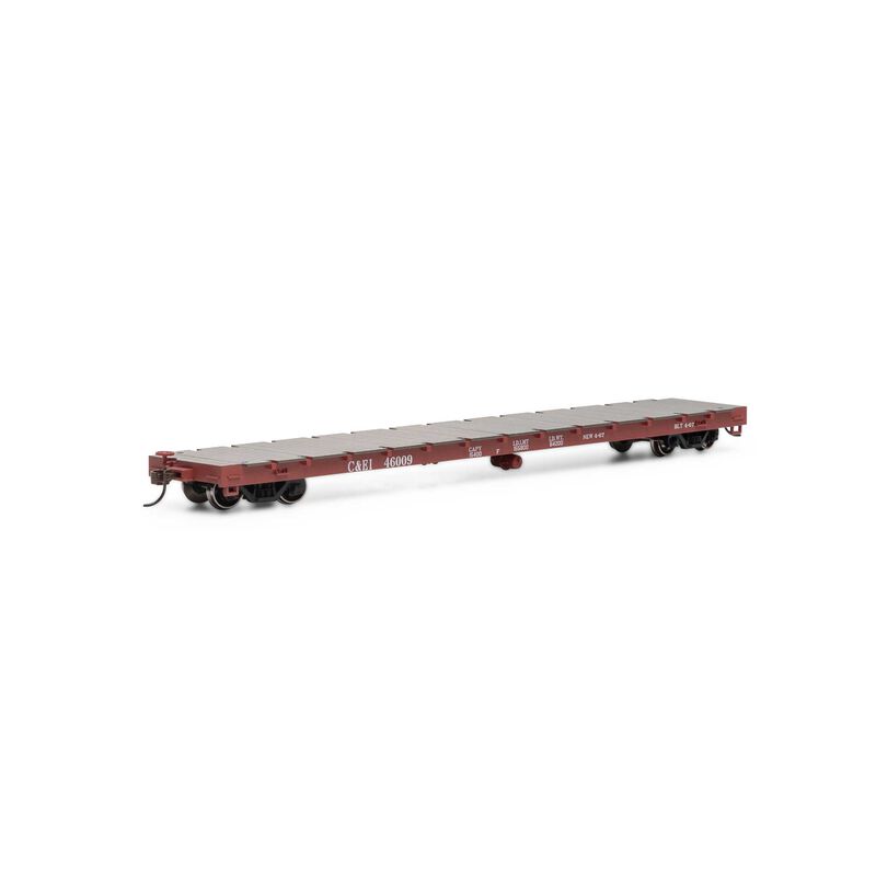 HO RTR 60' Flat, C&EI #46009