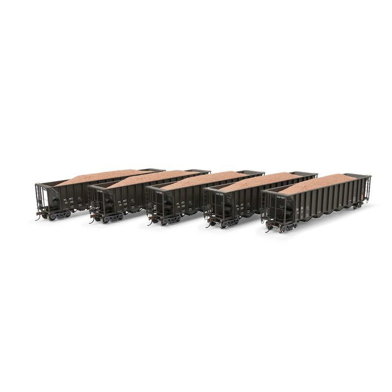 Athearn HO RTR 5-Bay Rapid Discharge Hopper , HLMX #2 (5)