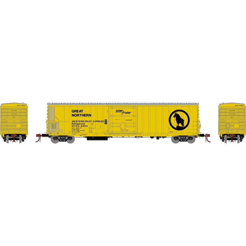 Athearn Genesis HO  57' FGE Mechanical Reefer, WFEX #6000