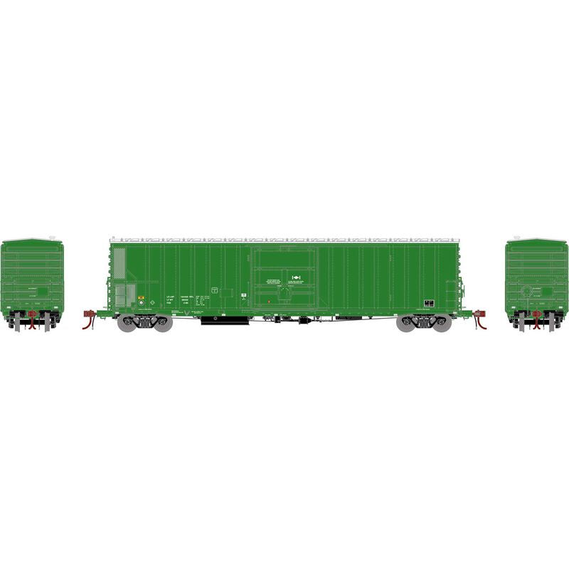 Athearn Genesis HO  57' FGE Mechanical Reefer, Data Only 'Green'