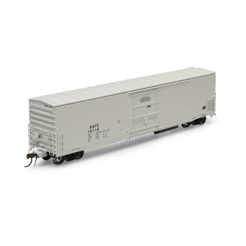 Athearn Genesis HO  57' FGE Mechanical Reefer w/Sound, BNFE 'White' #19716