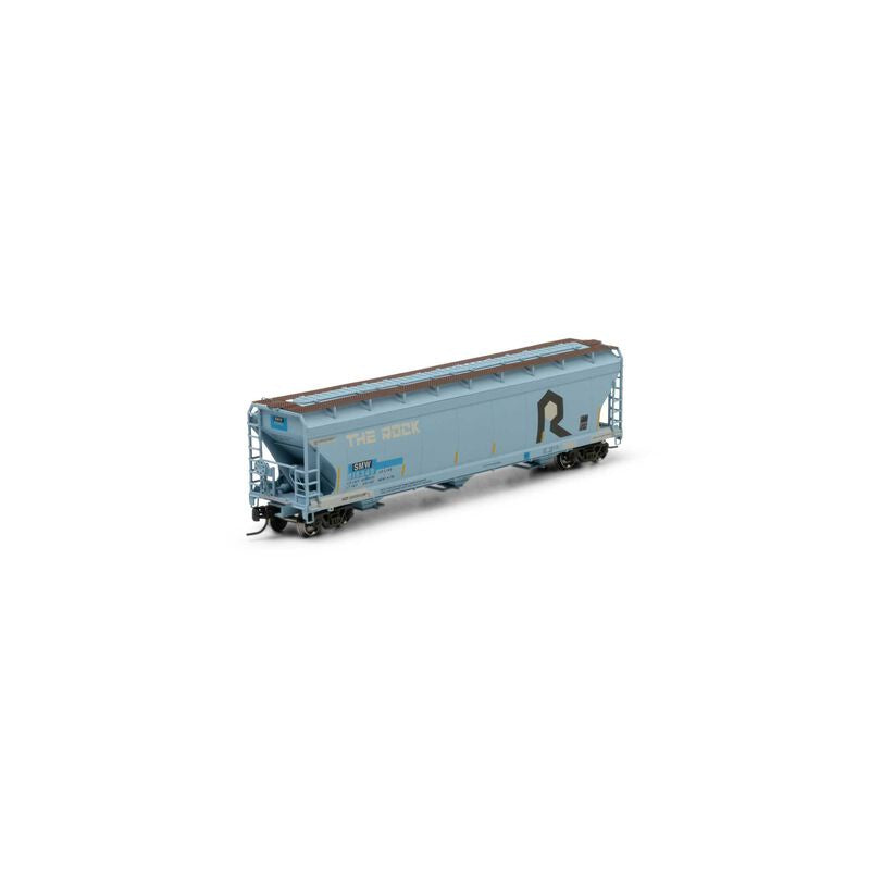Athearn Genesis N ACF 4600 Covered Hoppers, Primed For Grime SMW #815345