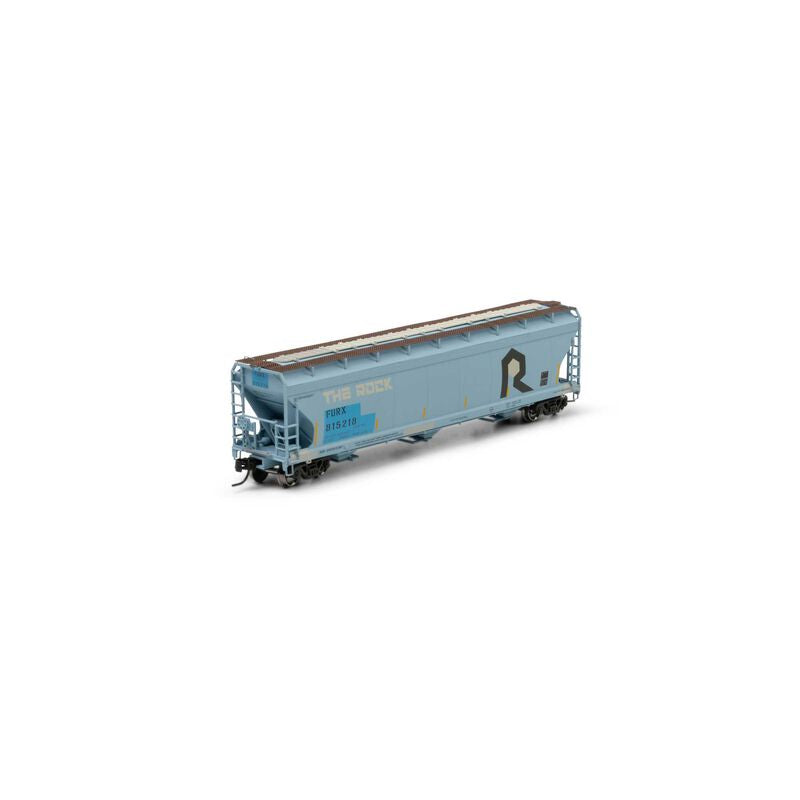Athearn Genesis N ACF 4600 Covered Hoppers, Primed For Grime FURX #815218