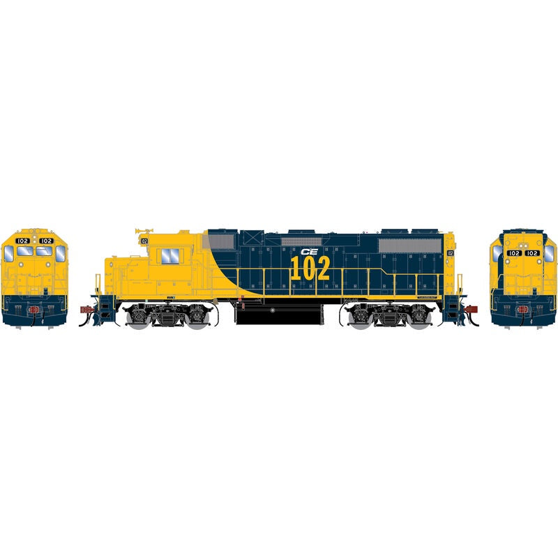 Athearn Genesis HO GP38-2 Locomotive, CEIX #102