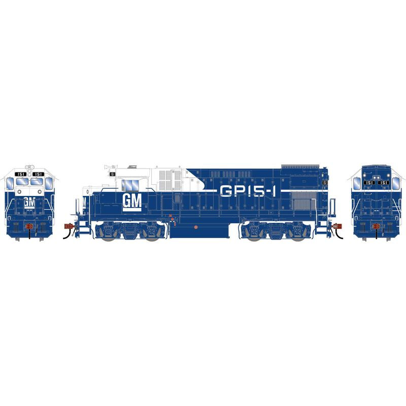 Athearn Genesis HO GP15-1 Locomotive, Legendary Liveries EMDX 'DEMO' #151