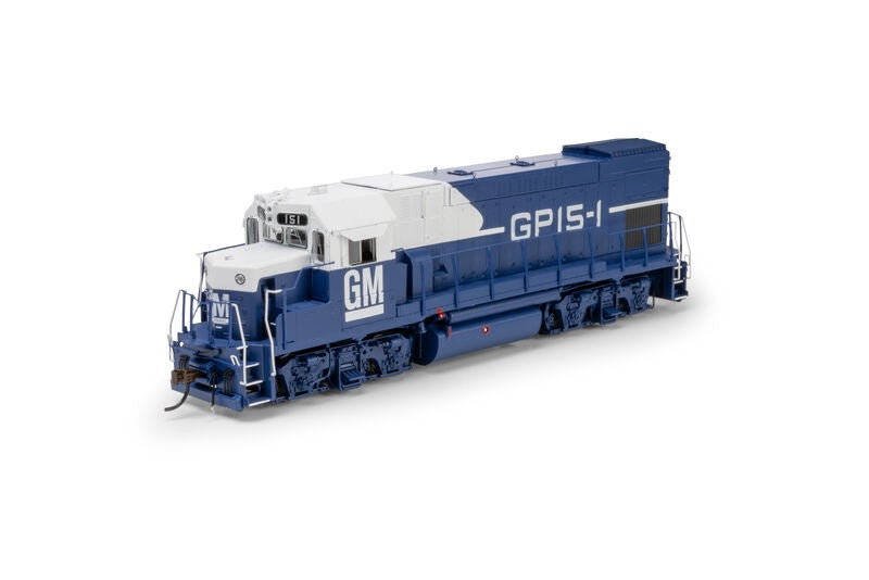 Athearn Genesis HO GP15-1 Locomotive w/DCC & Sound, Legendary Liveries EMDX 'DEMO' #151
