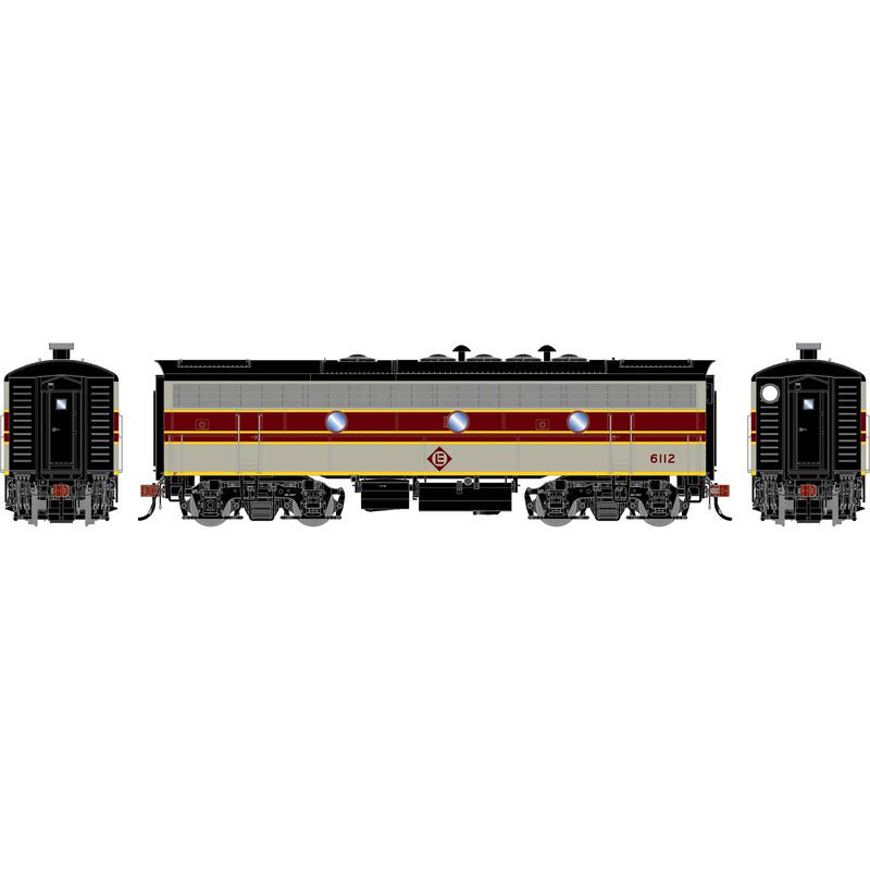 Athearn Genesis HO F7B Locomotive, Erie Lackawanna (EL) 'Freight' #6112
