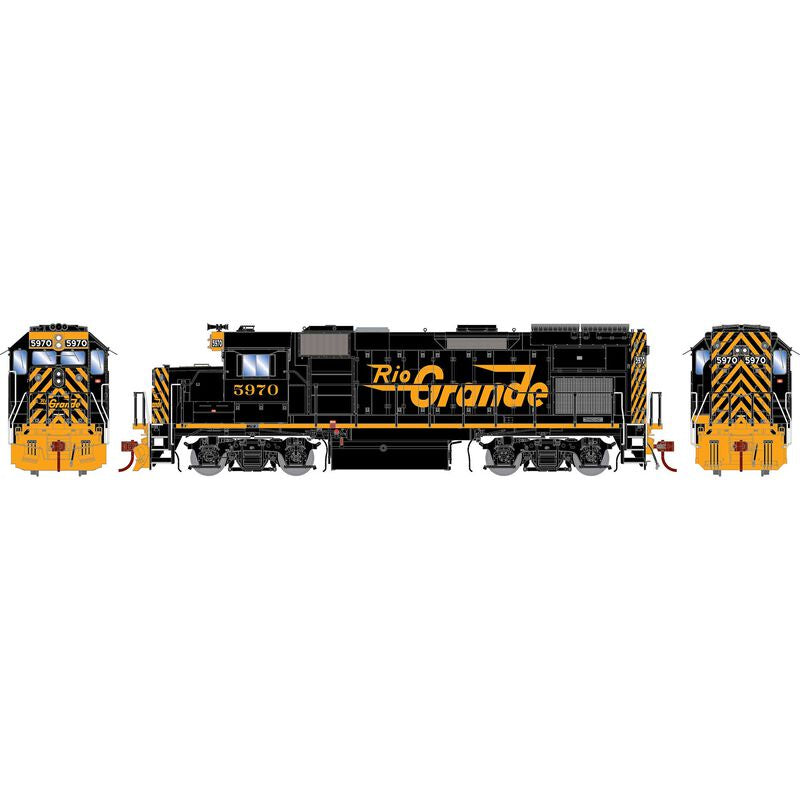 Athearn Genesis HO GP15T, Rio Grande #5970