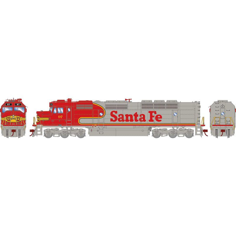HO FP45, ATSF #97