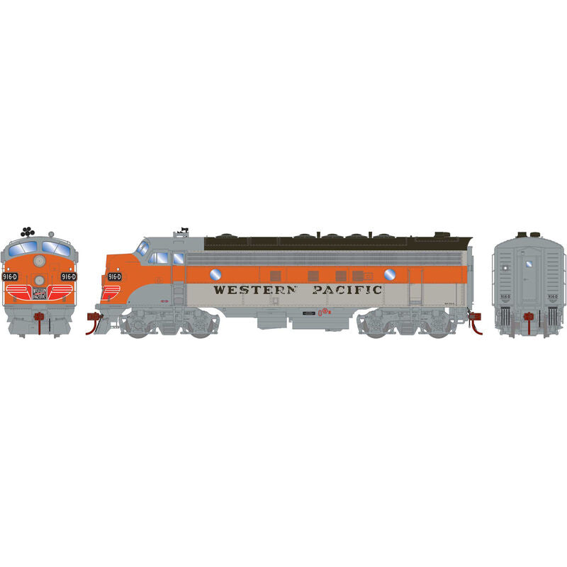 Athearn Genesis HO FP7A, WP #916-D - ATHG19327