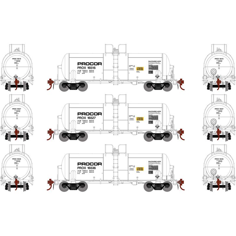 HO 13,600-Gallon Acid Tank, PROX/White (3)