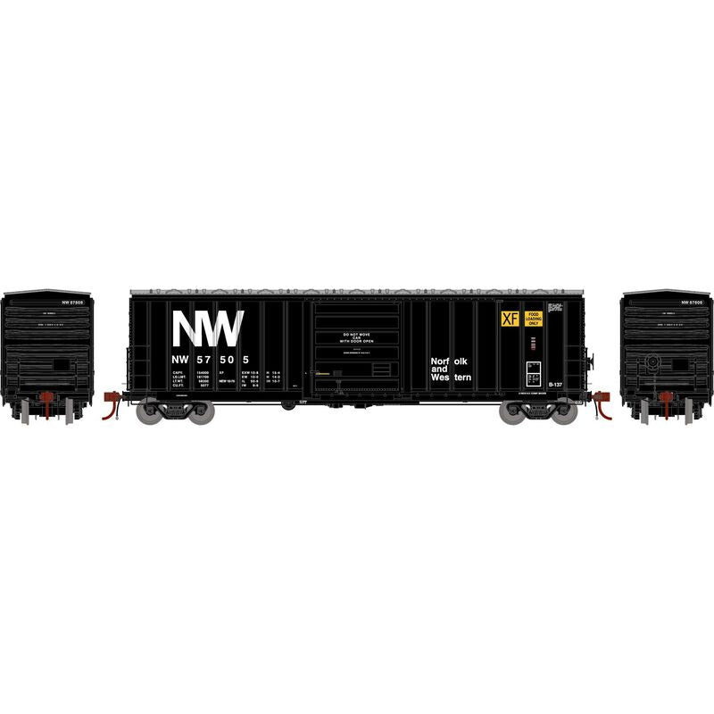 Athearn Genesis HO 50' SIECO Box, N&W #57505 - ATHG26863