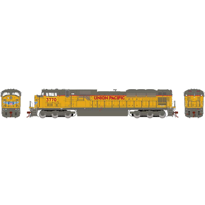 Athearn Genesis HO G2 SD90MAC, UP #3770 - ATHG27254