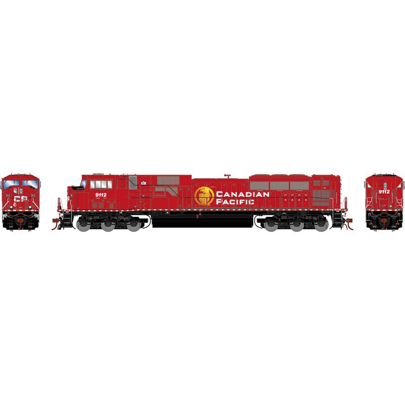 Athearn Genesis HO G2 SD90MAC, CPR #9112 - ATHG27257